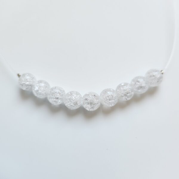 Caurspīdīgā kaklarota- Popkristāls